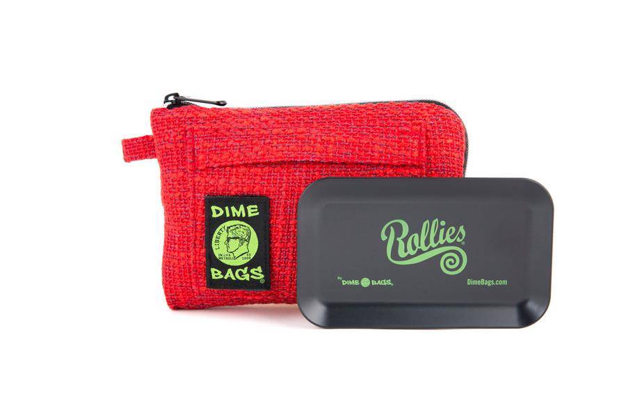 Dime Bags Padded Travel Pouch Case - Red