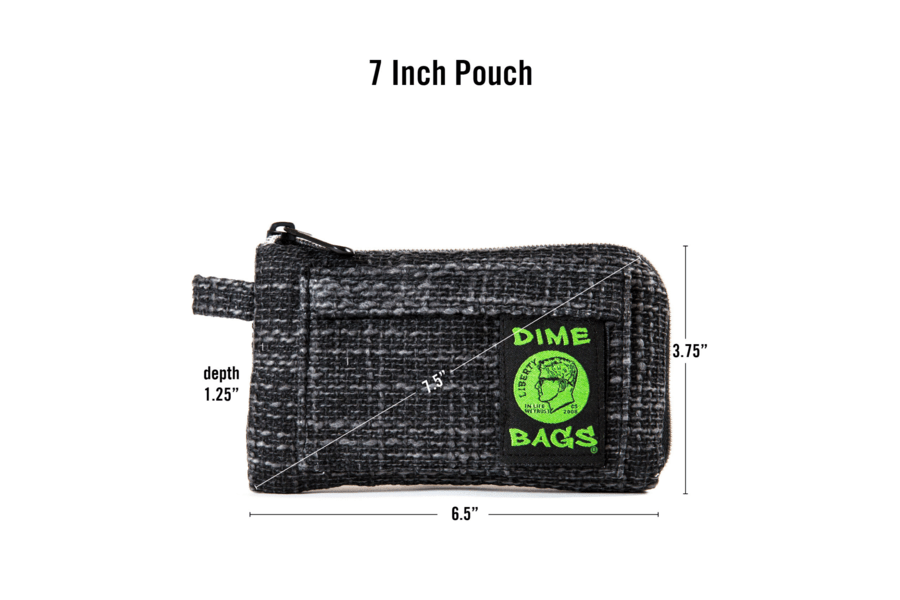 Dime Bags Padded Travel Pouch Case - Glass