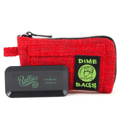 Dime Bags Padded Travel Pouch Case - Red