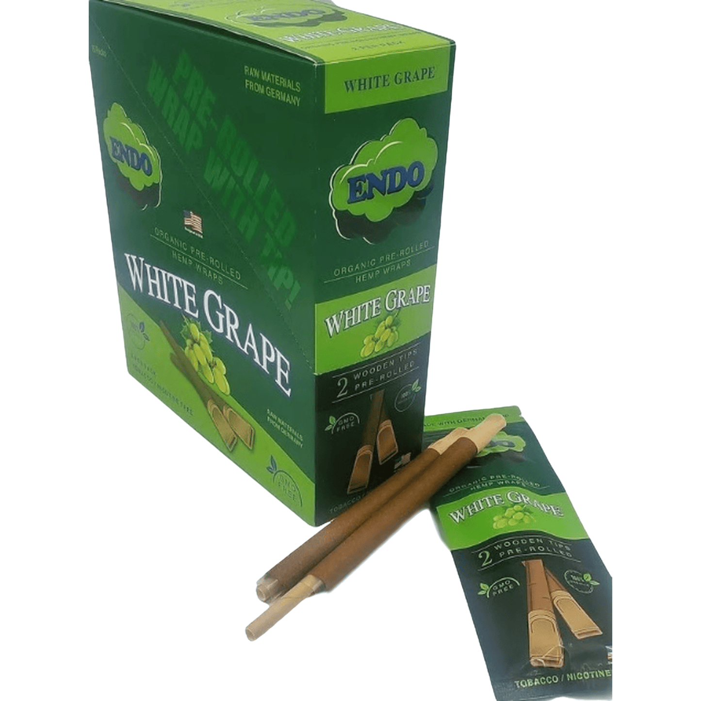 Endo Pre-Rolled Hemp Wraps