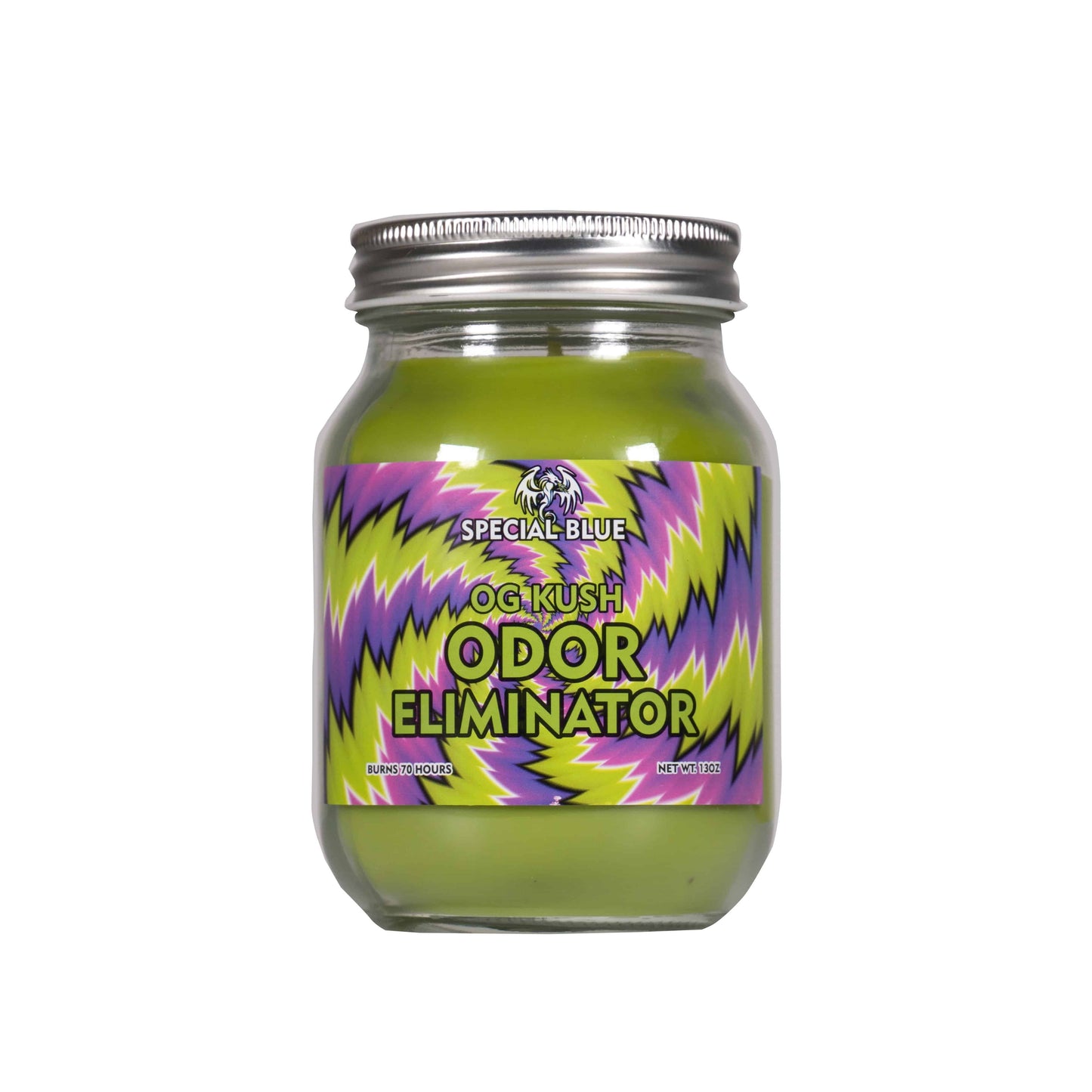 Blue Smoke Odor Eliminator Candle