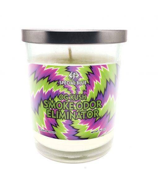 Blue Smoke Odor Eliminator Candle