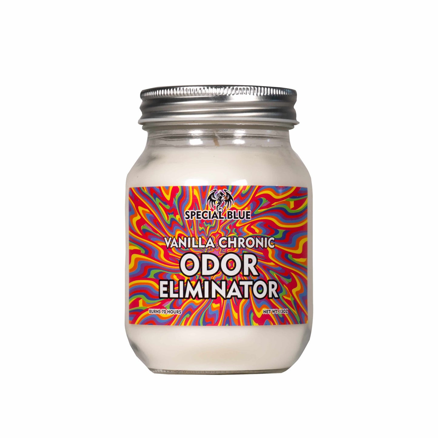 Blue Smoke Odor Eliminator Candle