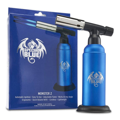 Monster 2 Double Flame Butane Torch | Smokefair