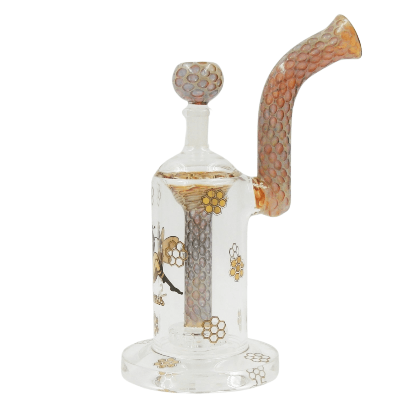 Stratus Honeycomb Bent-Neck water pipe