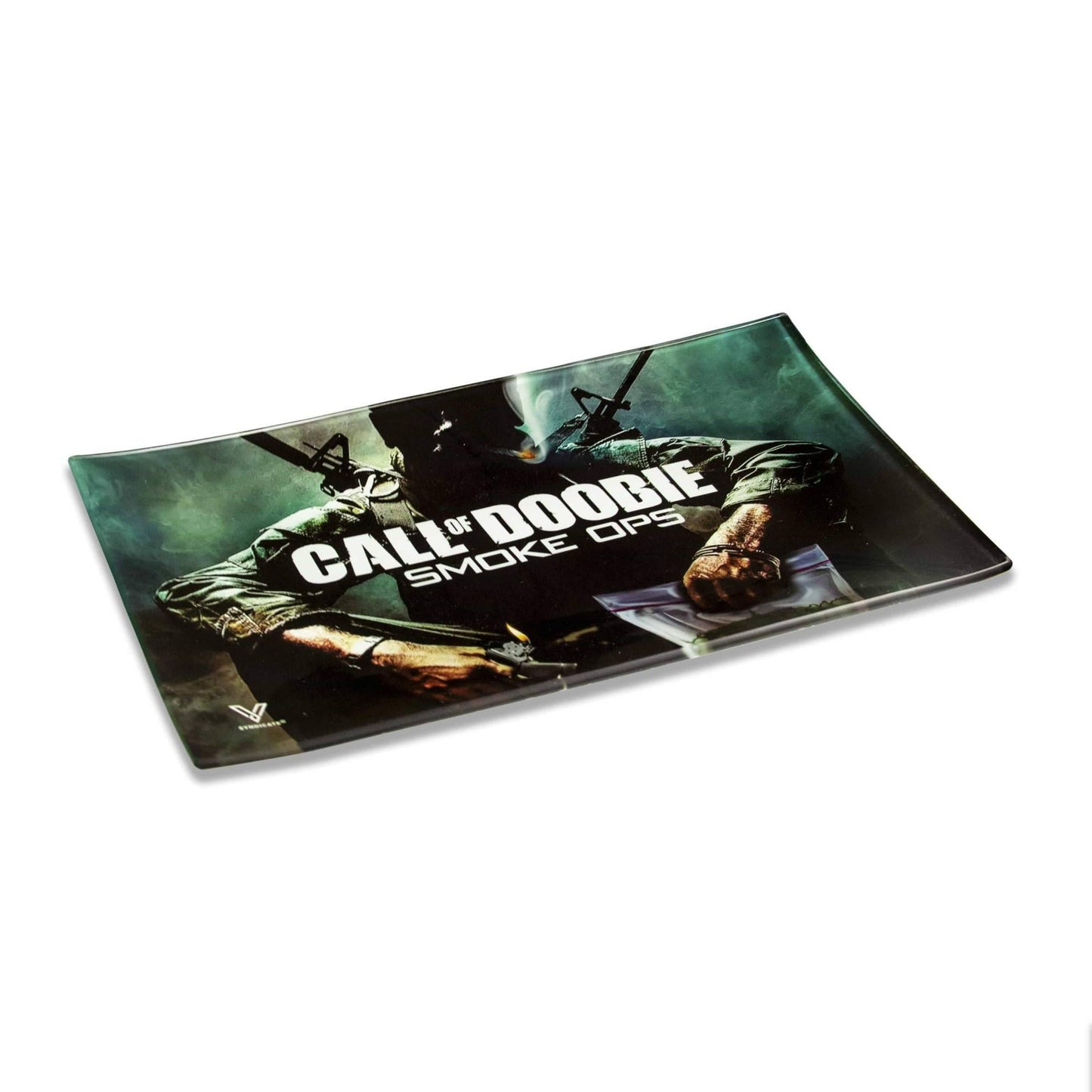 Call of Doobie Glass Shatter Resistant Rolling Tray