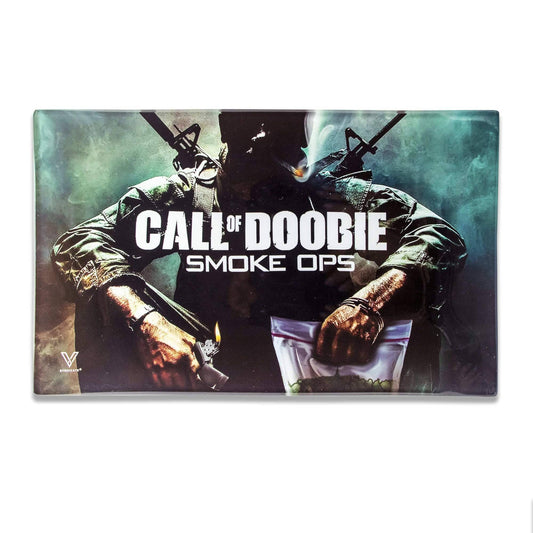 Call of Doobie Glass Shatter Resistant Rolling Tray