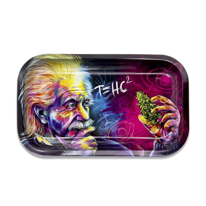 Einstein Metal Rolling Tray