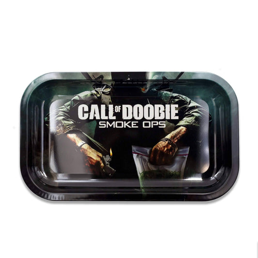 Call of Doobie Metal Rolling Tray