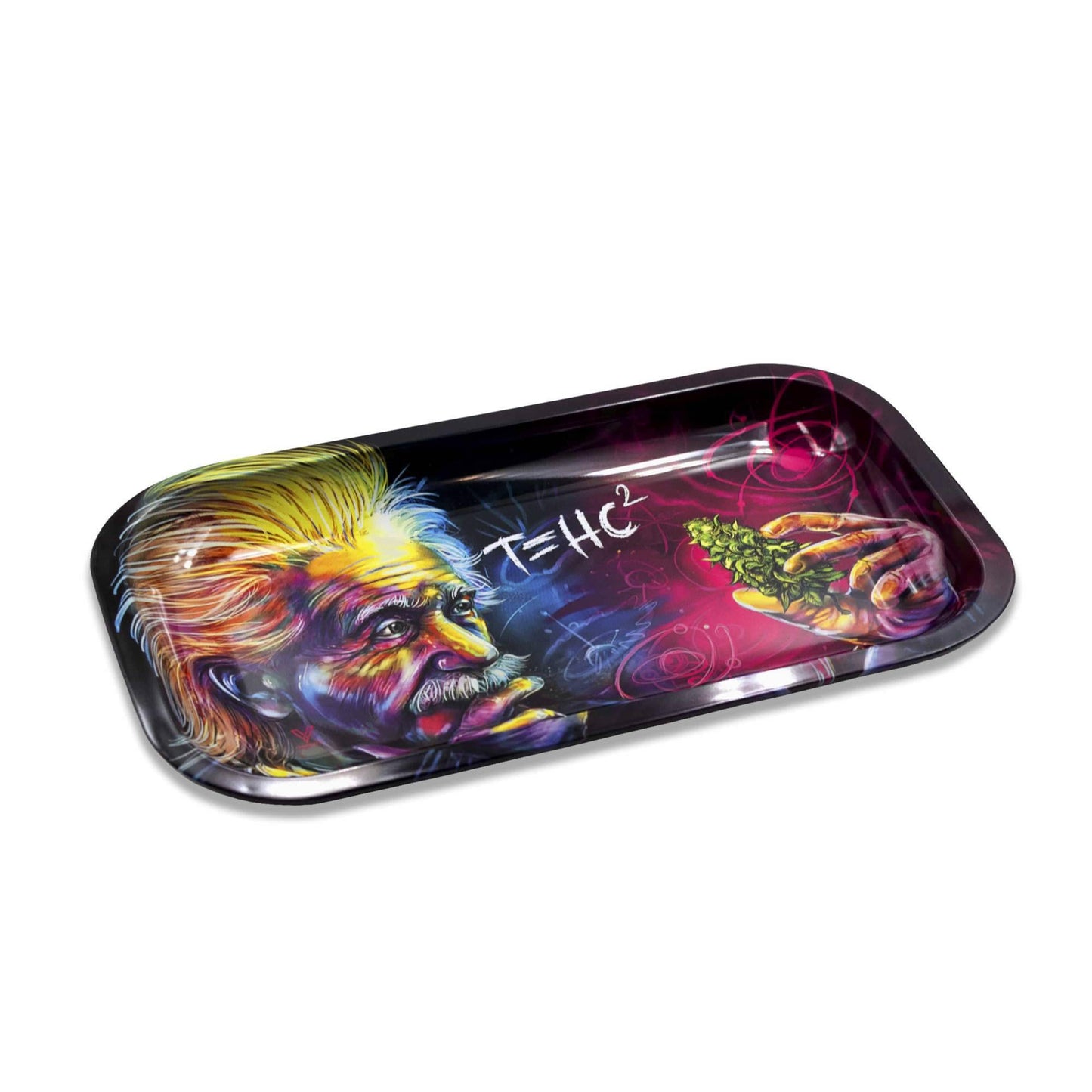 Einstein Metal Rolling Tray